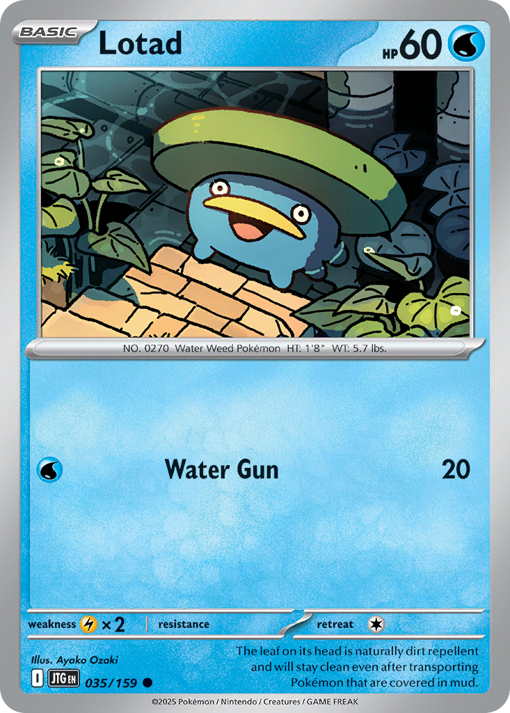 Lotad sv9-35 Common from Journey Together Set