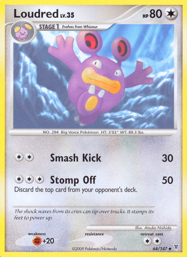 Loudred pl3-64 Uncommon from Supreme Victors Set