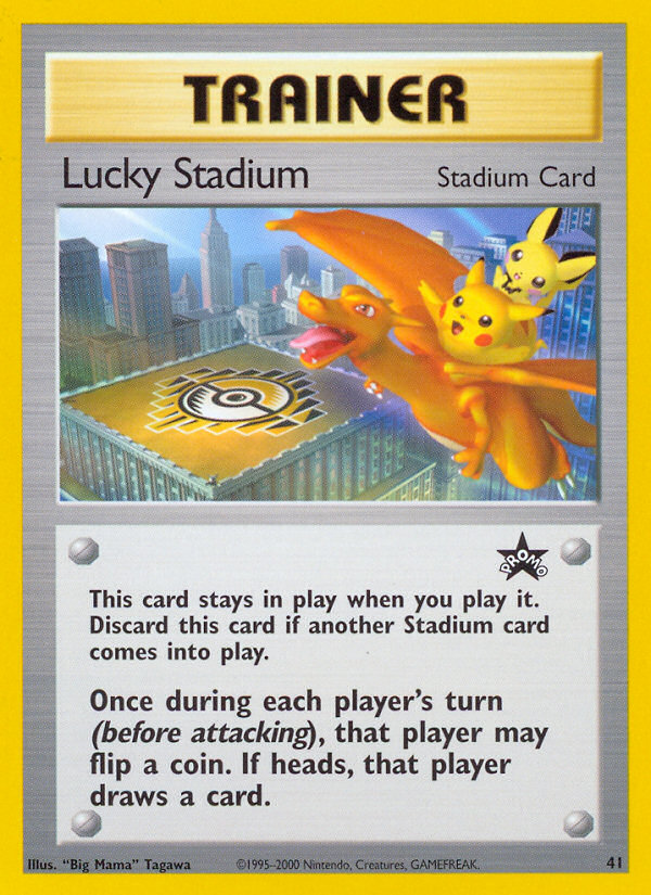 Lucky Stadium basep-41 Promo from Wizards Black Star Promos Set