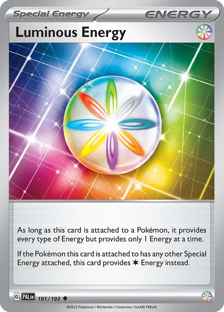Luminous Energy sv2-191 Uncommon from Paldea Evolved Set