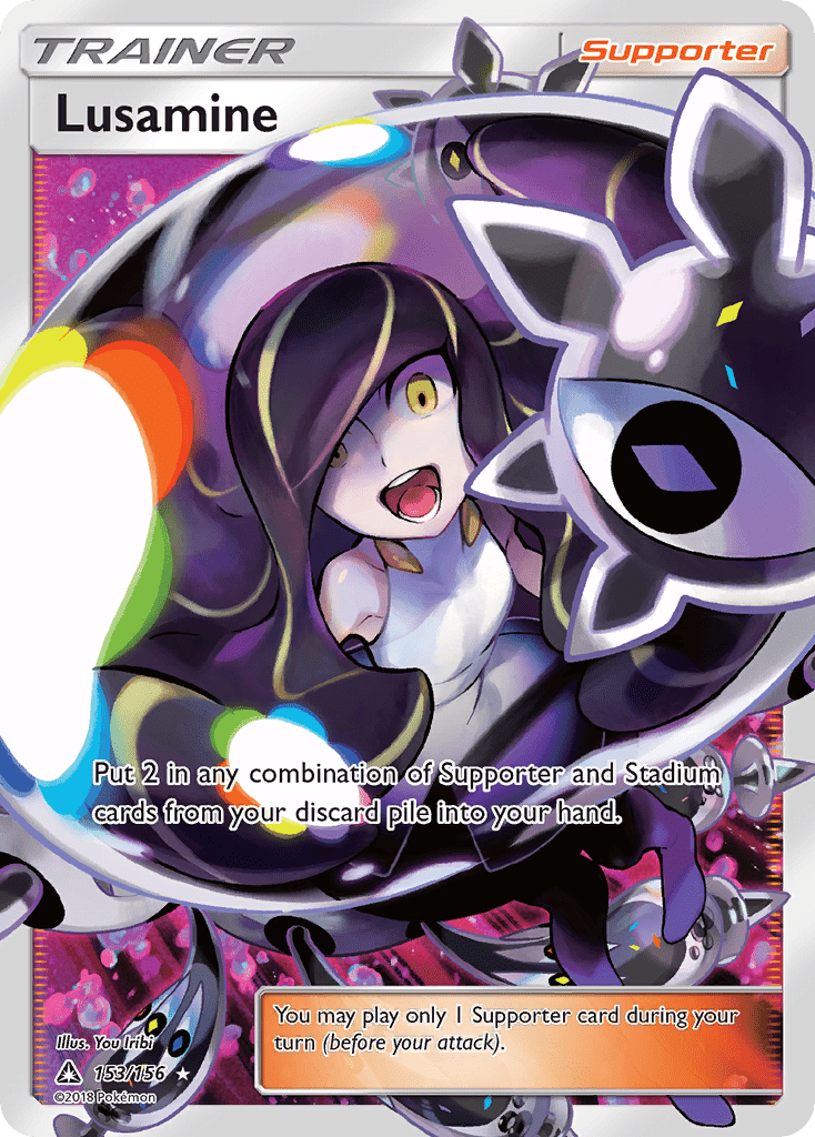 Lusamine sm5-153 Rare Ultra from Ultra Prism Set