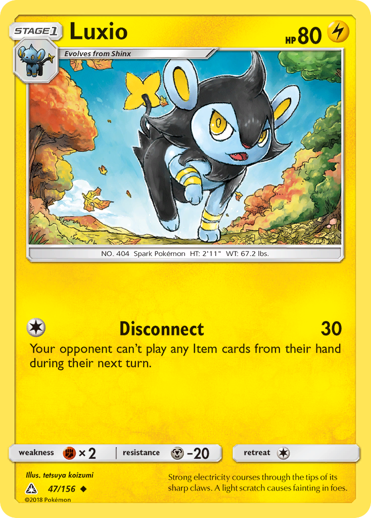 Luxio sm5-47 Uncommon from Ultra Prism Set