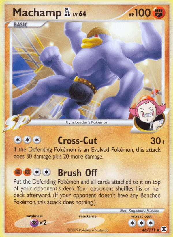 Machamp GL pl2-46 Uncommon from Rising Rivals Set