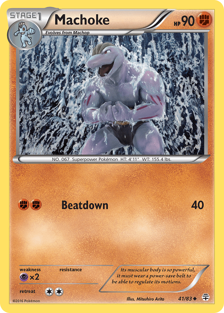Machoke g1-41 Uncommon from Generations Set