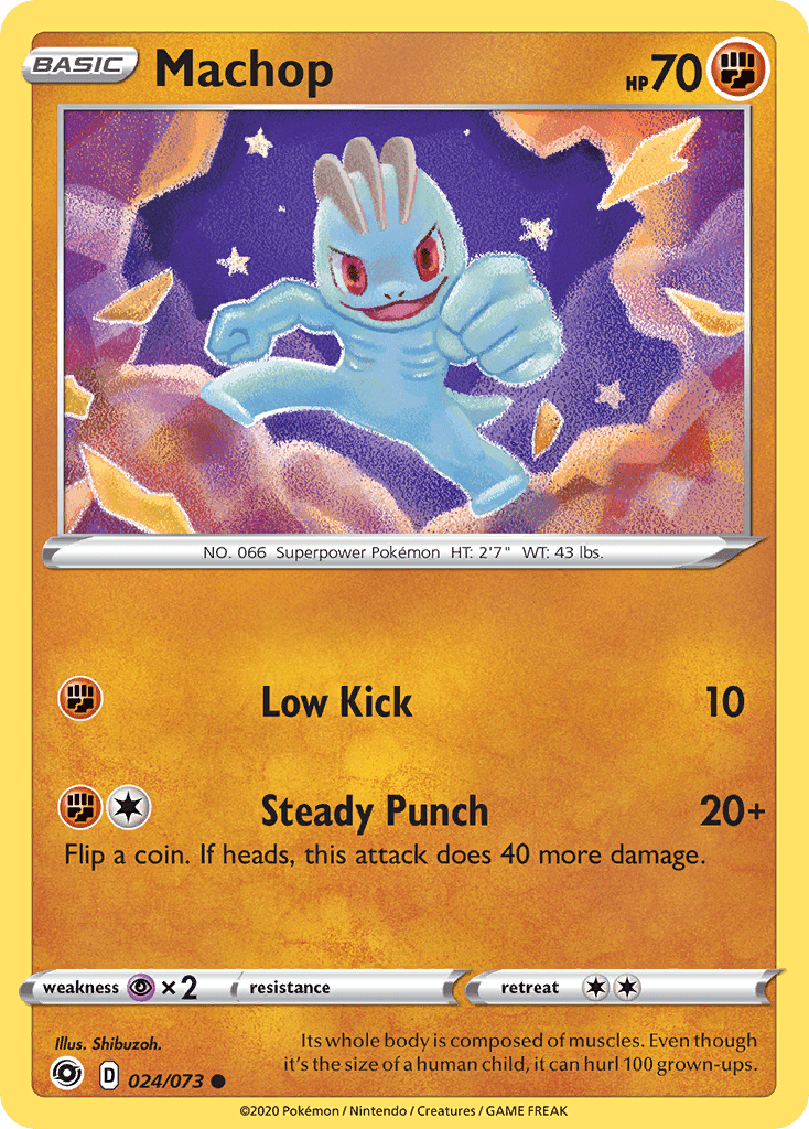 Machop swsh35-24 Common from Champion's Path Set