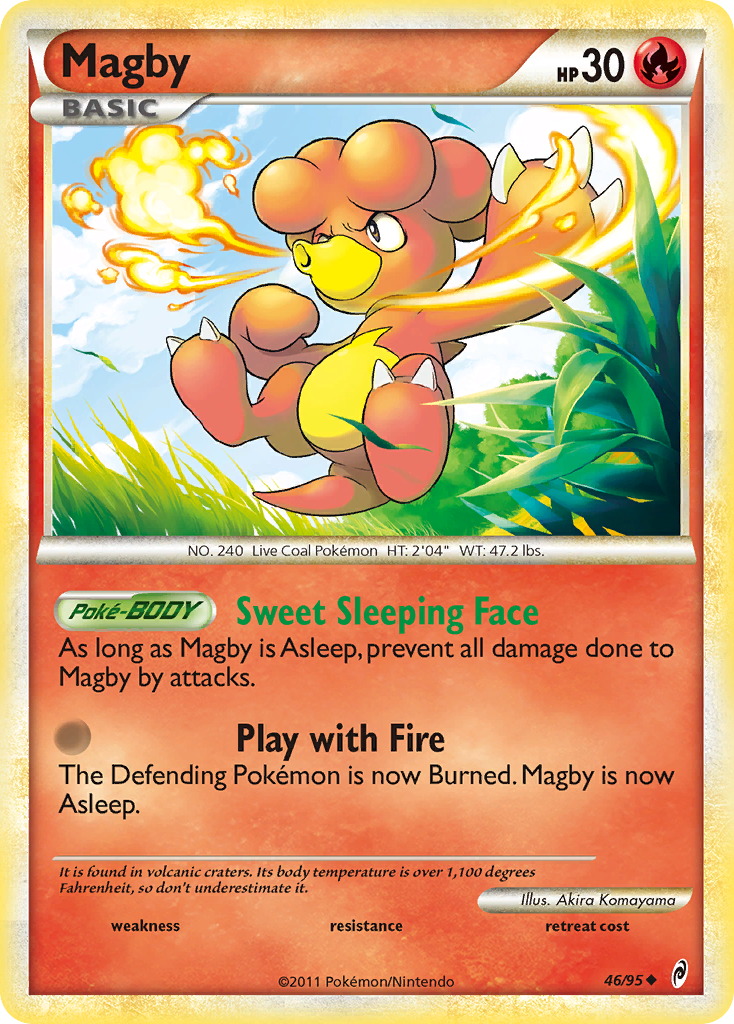 Magby col1-46 Uncommon from Call of Legends Set