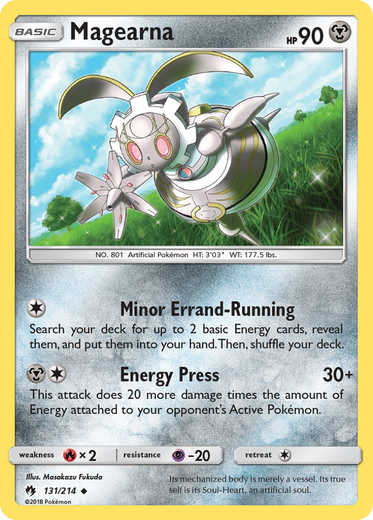 Magearna sm8-131 Uncommon from Lost Thunder Set