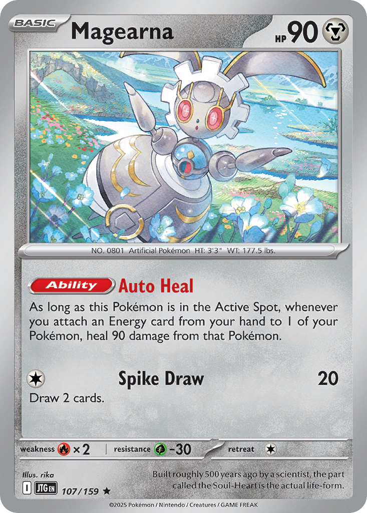 Magearna sv9-107 Rare from Journey Together Set