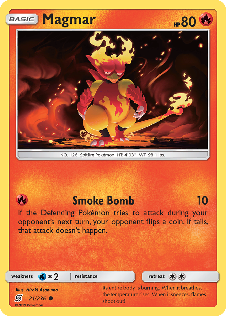 Magmar sm11-21 Common from Unified Minds Set