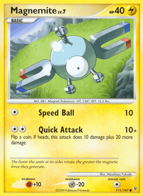 Magnemite pl3-111 Common from Supreme Victors Set