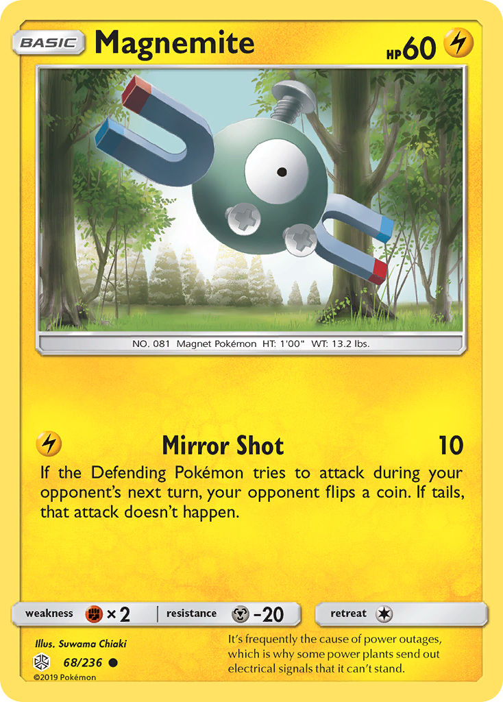Magnemite sm12-68 Common from Cosmic Eclipse Set