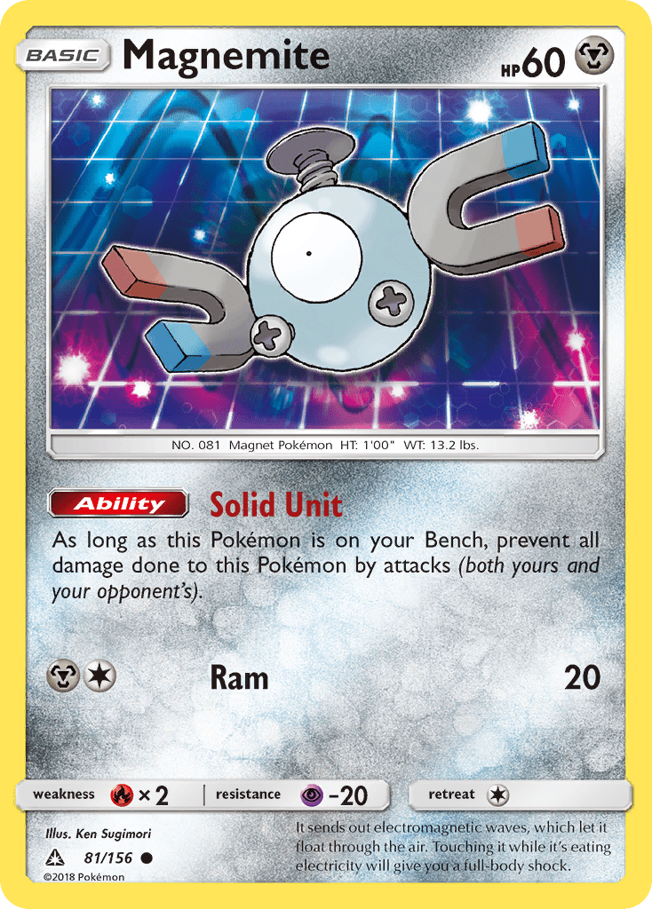 Magnemite sm5-81 Common from Ultra Prism Set