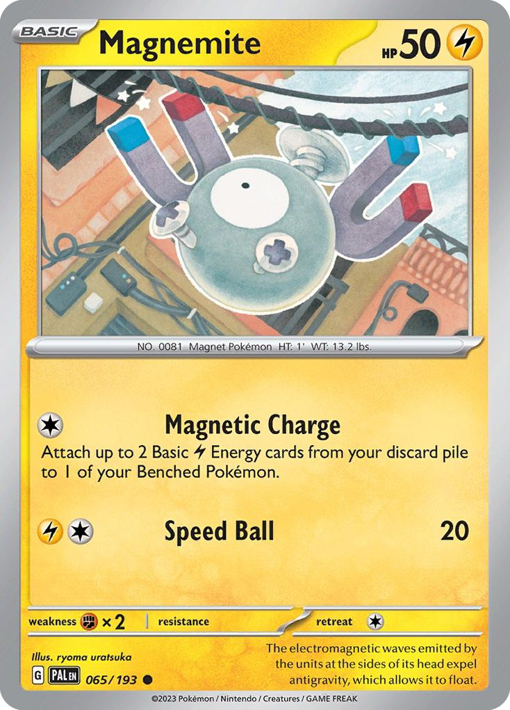 Magnemite sv2-65 Common from Paldea Evolved Set