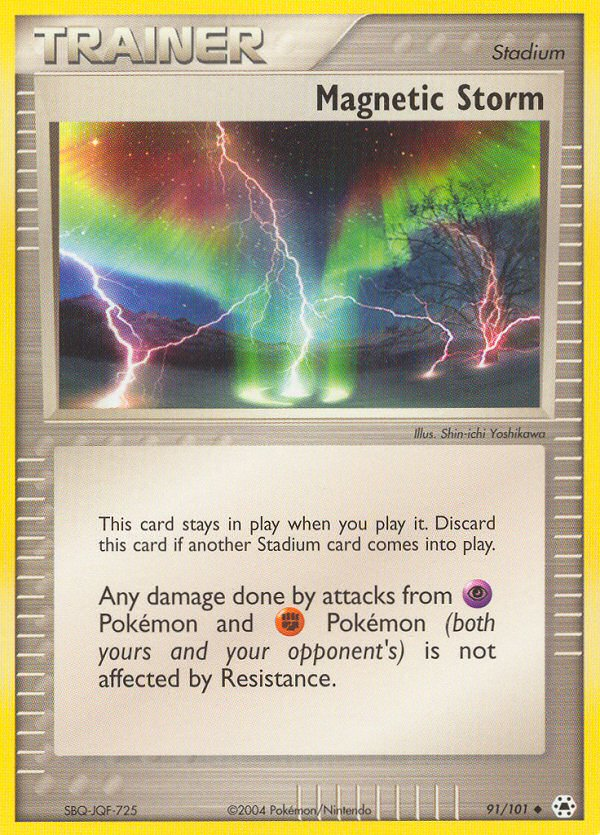 Magnetic Storm ex5-91 Uncommon from Hidden Legends Set