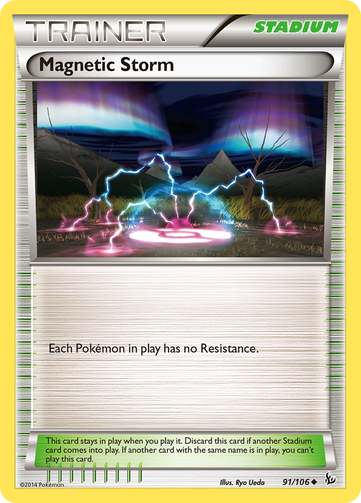 Magnetic Storm xy2-91 Uncommon from Flashfire Set