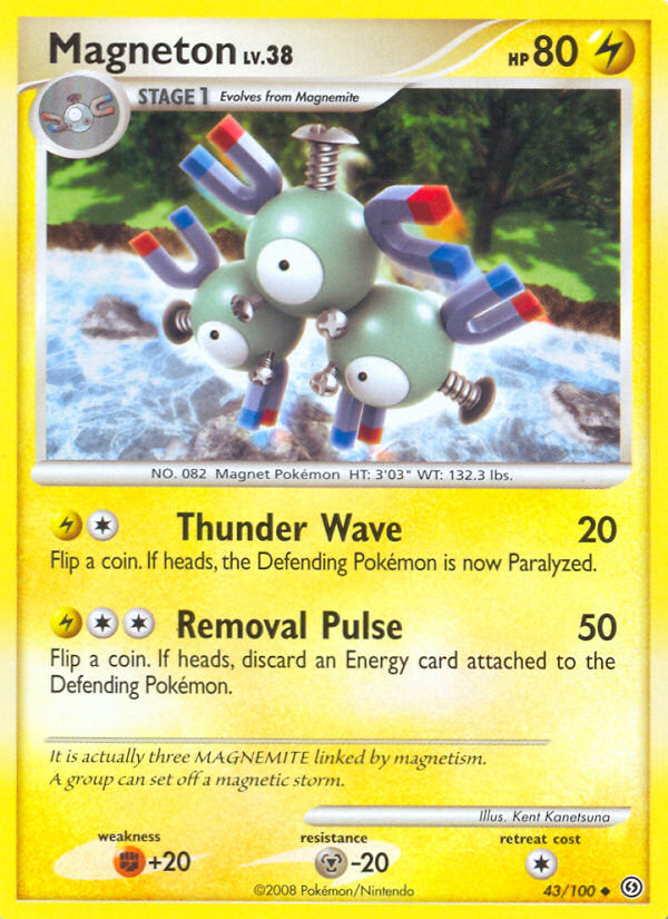 Magneton dp7-43 Uncommon from Stormfront Set