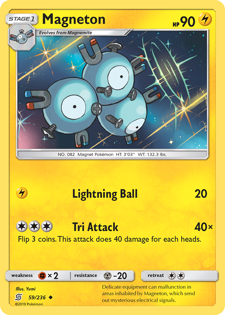 Magneton sm11-59 Uncommon from Unified Minds Set