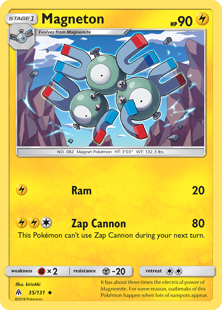 Magneton sm6-35 Uncommon from Forbidden Light Set