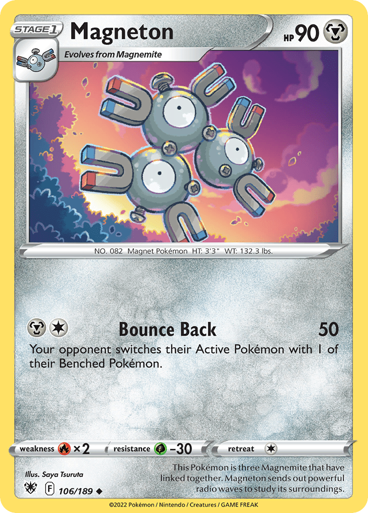 Magneton swsh10-106 Uncommon from Astral Radiance Set