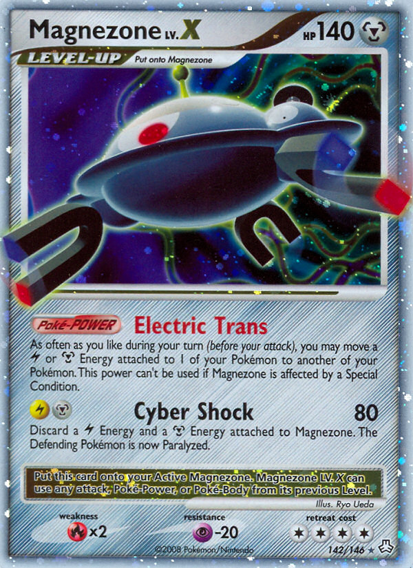 Magnezone LV.X dp6-142 Rare Holo LV.X from Legends Awakened Set