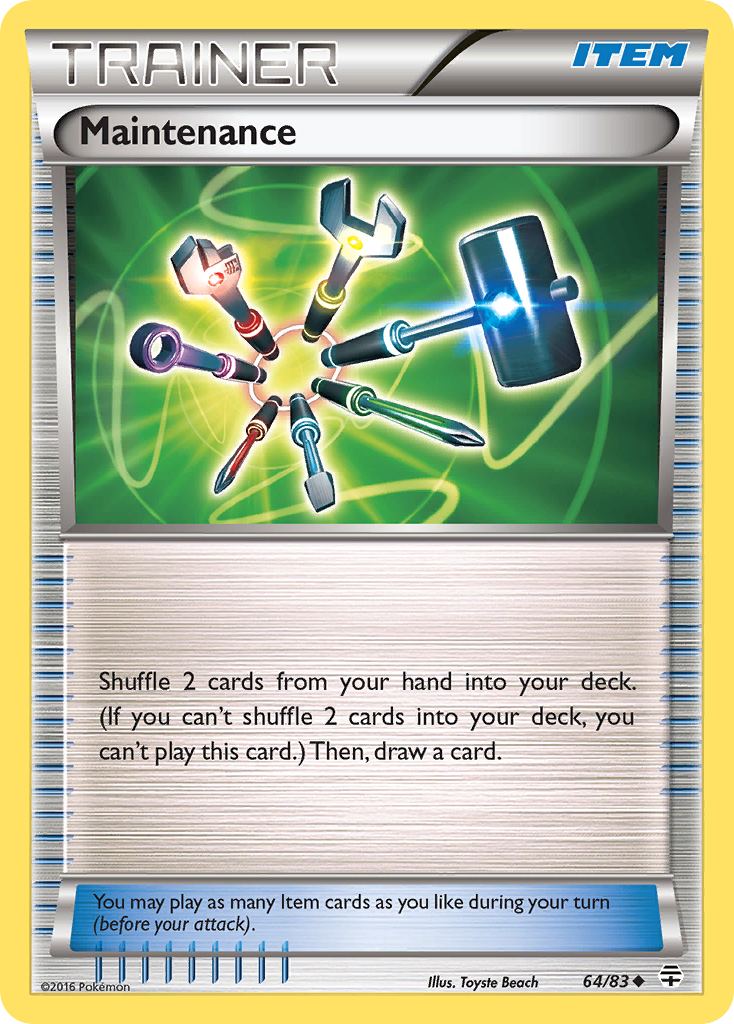 Maintenance g1-64 Uncommon from Generations Set