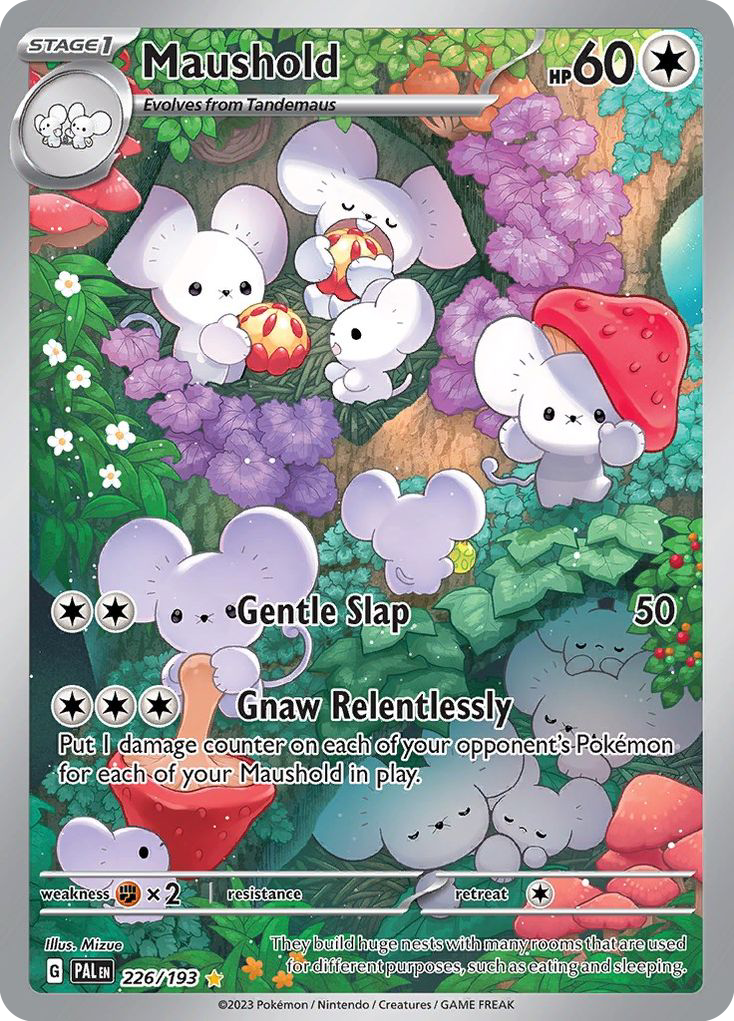 Maushold sv2-226 Illustration Rare from Paldea Evolved Set