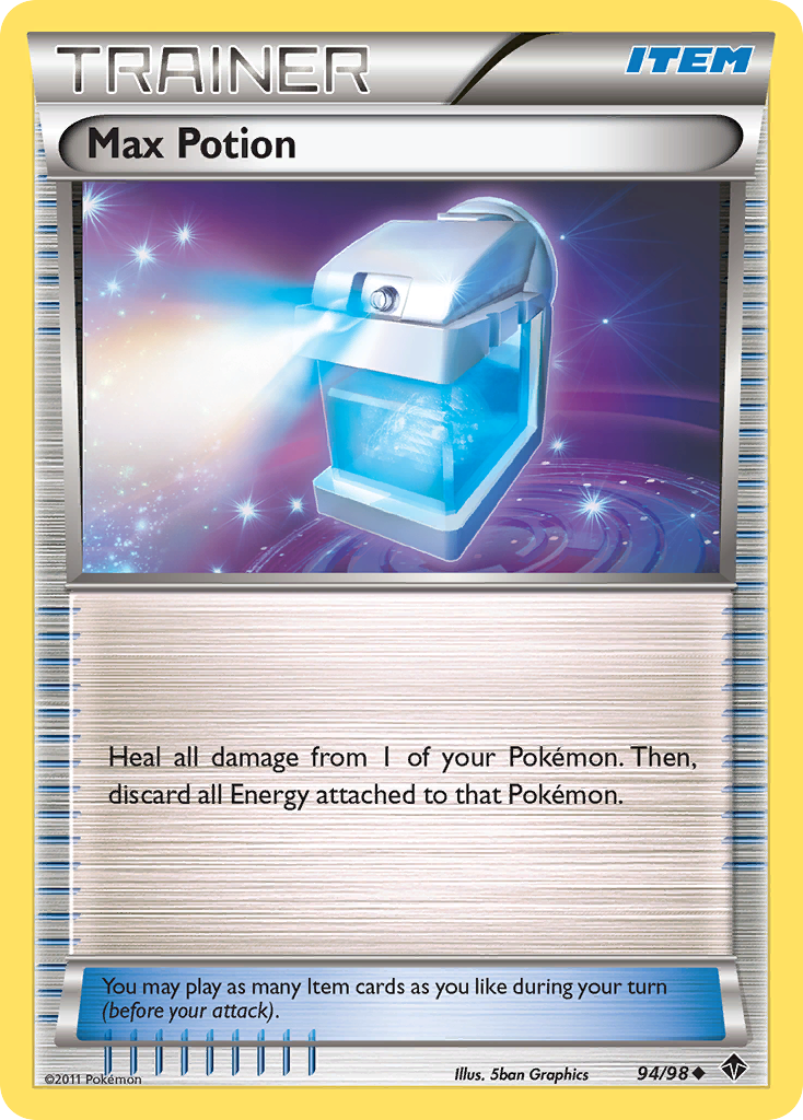Max Potion bw2-94 Uncommon from Emerging Powers Set