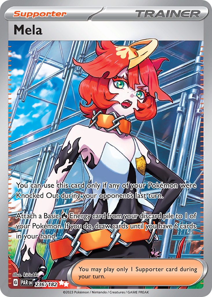 Mela sv4-236 Ultra Rare from Paradox Rift Set