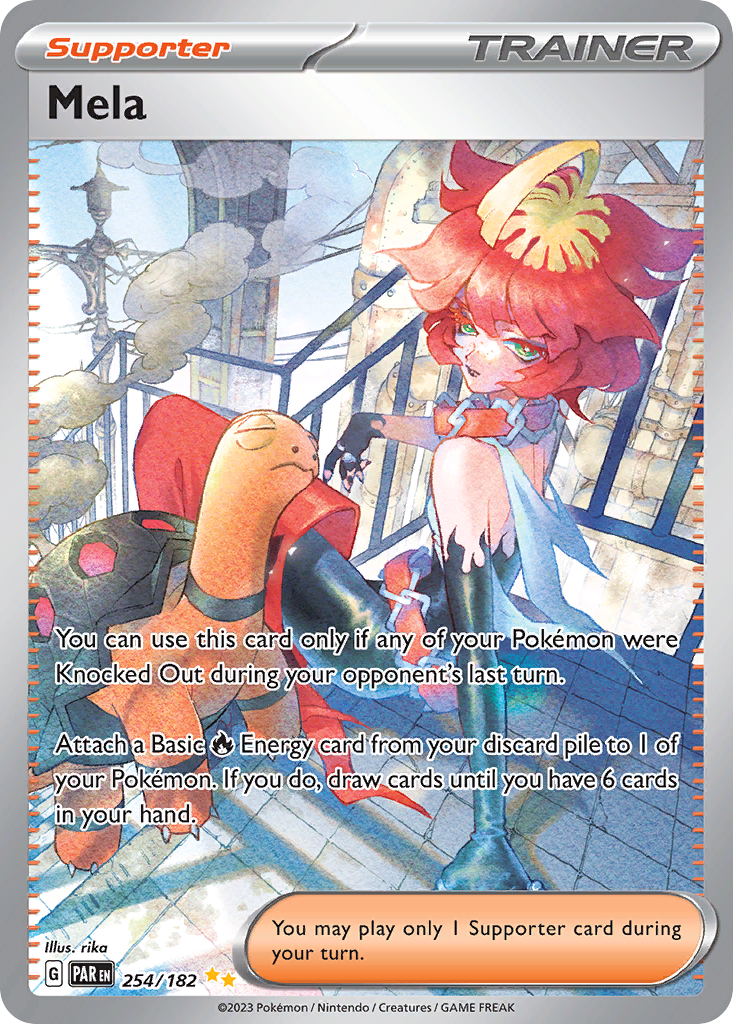 Mela sv4-254 Special Illustration Rare from Paradox Rift Set