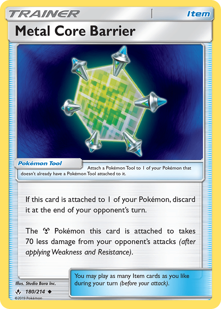 Metal Core Barrier sm10-180 Uncommon from Unbroken Bonds Set