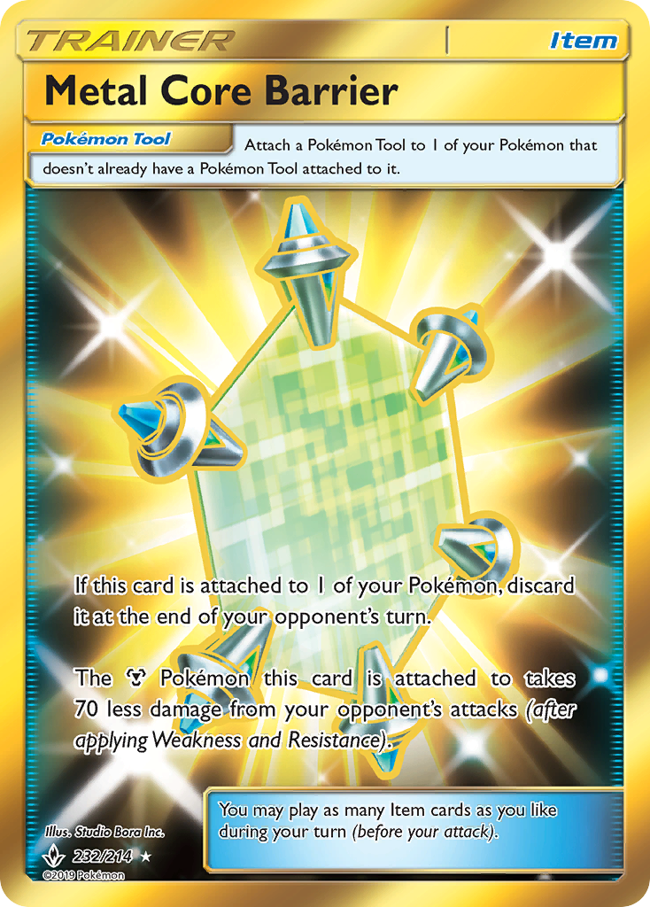 Metal Core Barrier sm10-232 Rare Secret from Unbroken Bonds Set