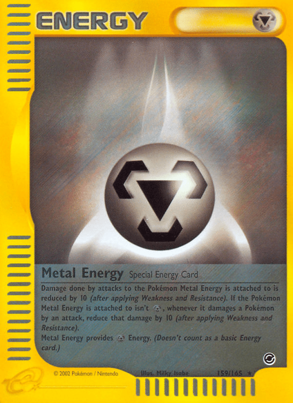 Metal Energy ecard1-159 Rare from  Set
