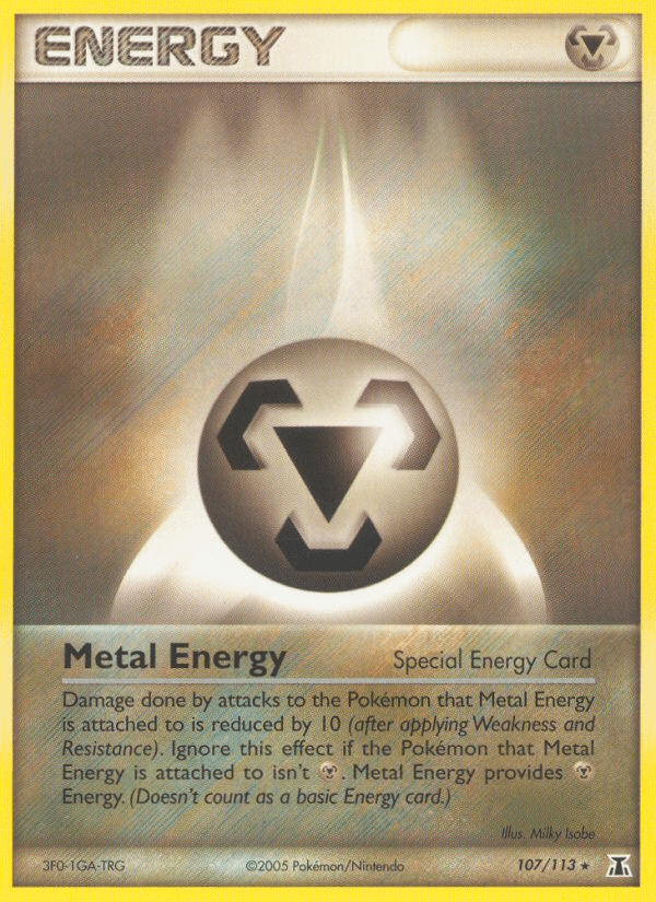 Metal Energy ex11-107 Rare from Delta Species Set