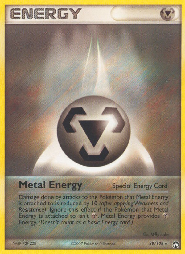 Metal Energy ex16-88 Rare from Power Keepers Set