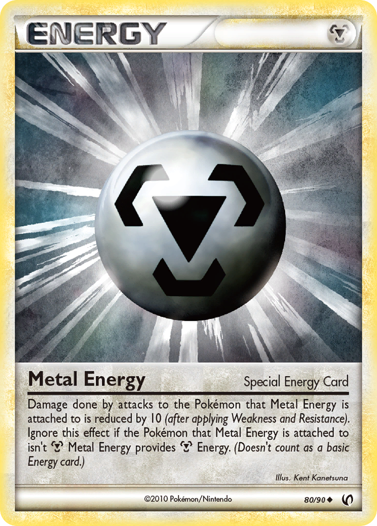 Metal Energy hgss3-80 Uncommon from HS—Undaunted Set