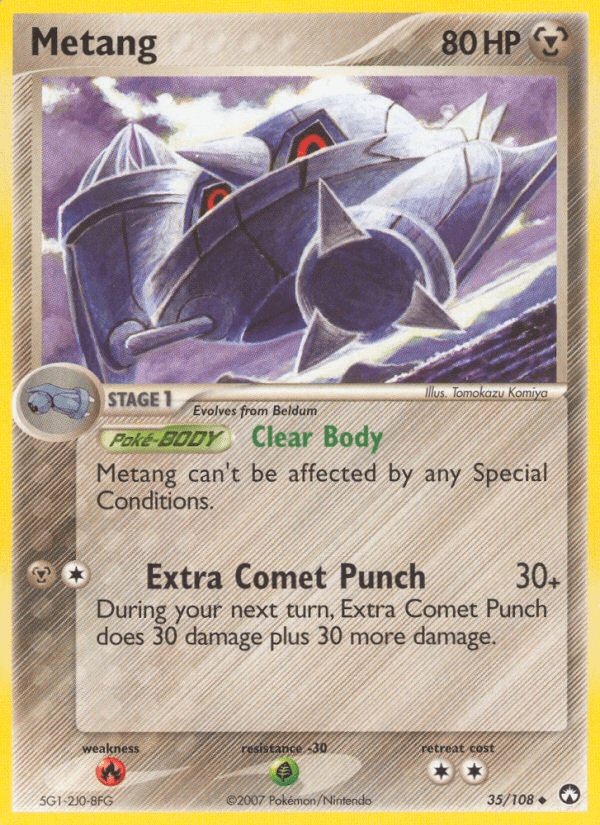 Metang ex16-35 Uncommon from Power Keepers Set
