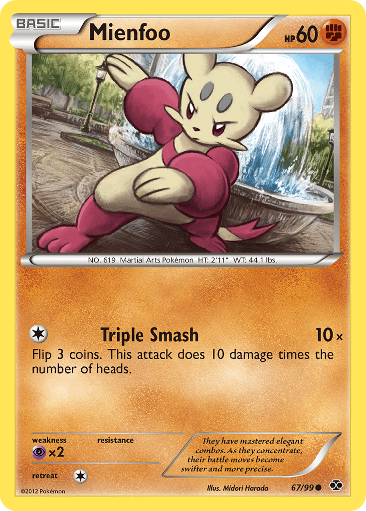 Mienfoo bw4-67 Common from Next Destinies Set