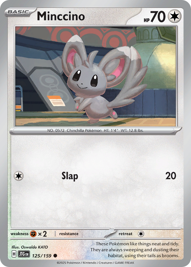 Minccino sv9-125 Common from Journey Together Set
