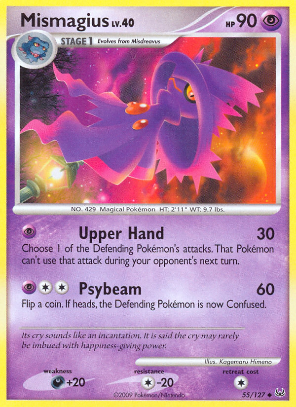 Mismagius pl1-55 Uncommon from Platinum Set