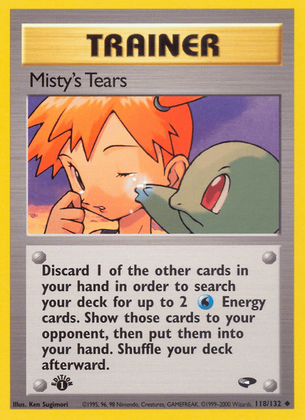 Misty’s Tears gym2-118 Uncommon from Gym Challenge Set
