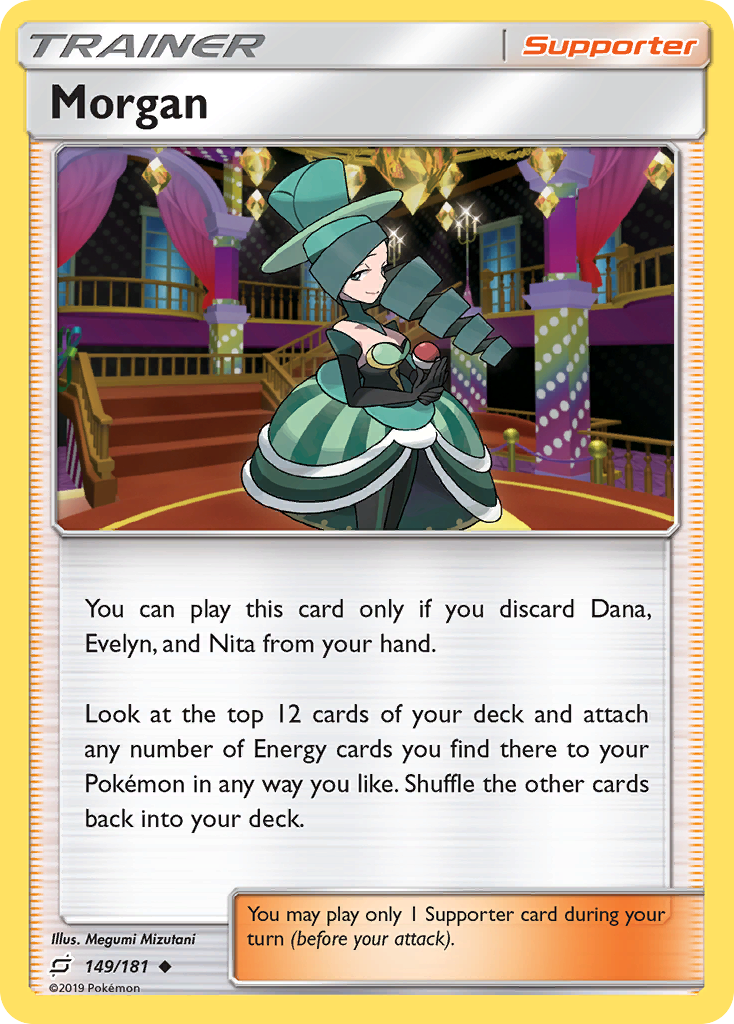 Morgan sm9-149 Uncommon from Team Up Set
