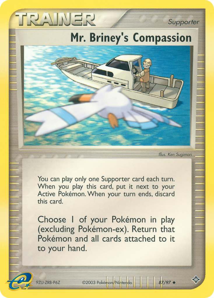 Mr. Briney’s Compassion ex3-87 Uncommon from Dragon Set