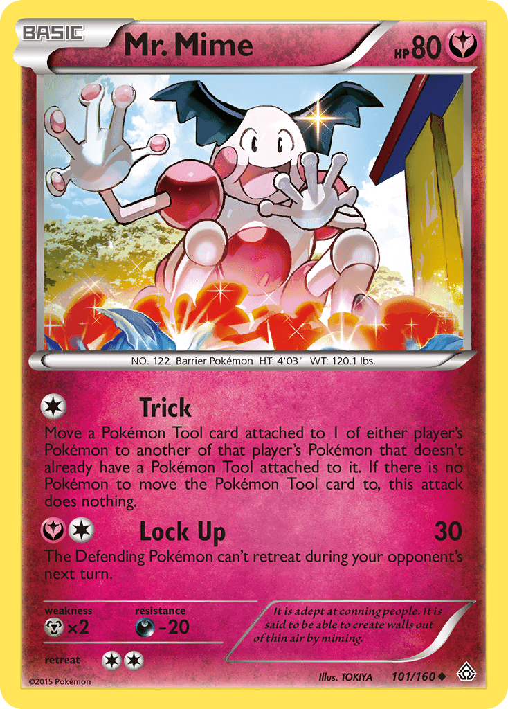 Mr. Mime xy5-101 Uncommon from Primal Clash Set