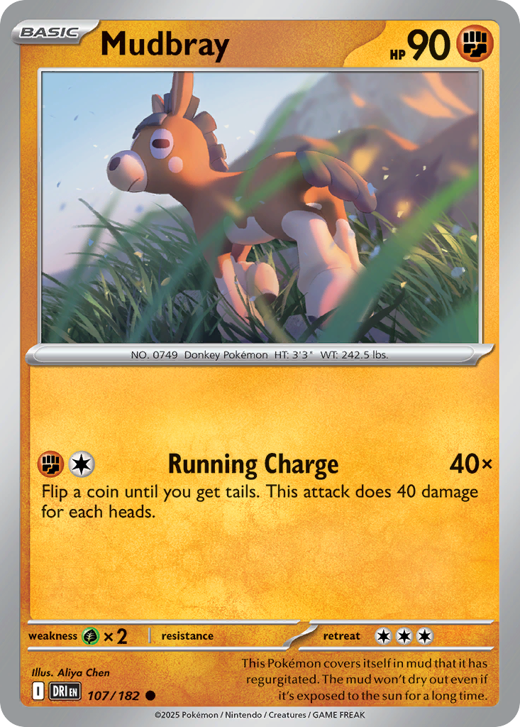 Mudbray sv10-107 Common from Destined Rivals Set