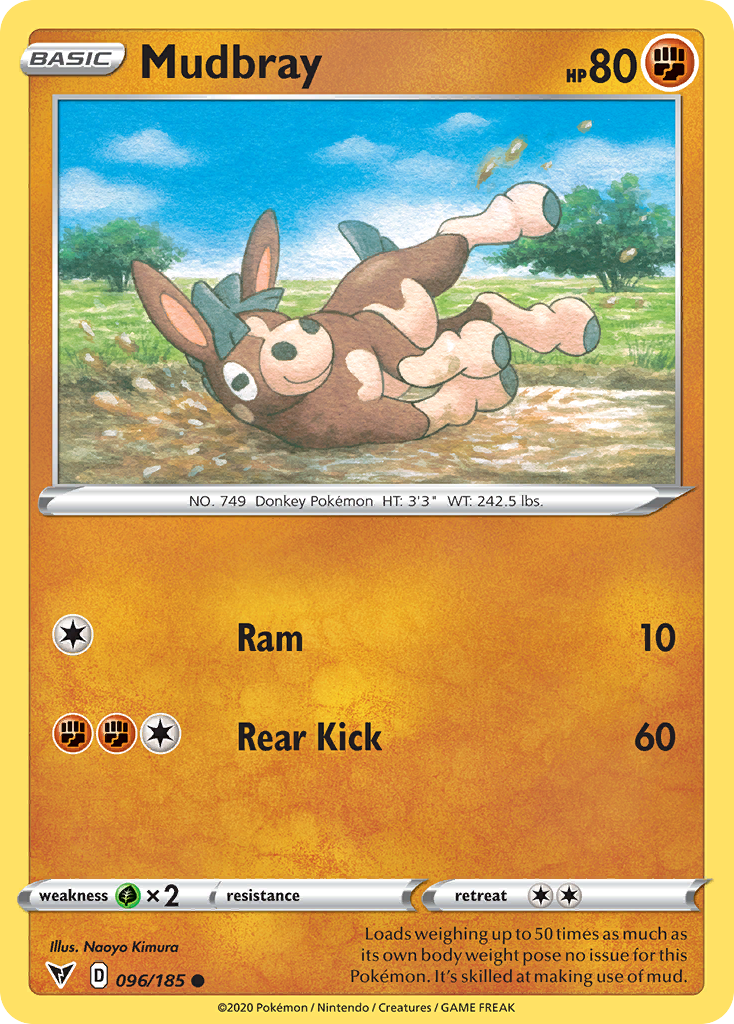 Mudbray swsh4-96 Common from Vivid Voltage Set