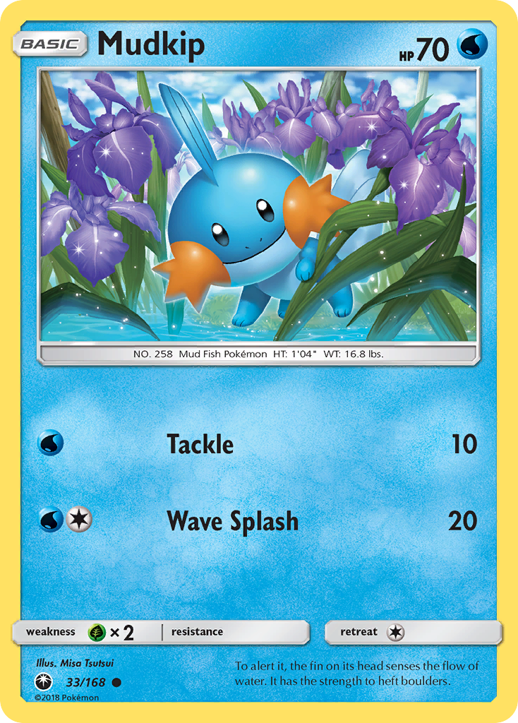 Mudkip sm7-33 Common from Celestial Storm Set