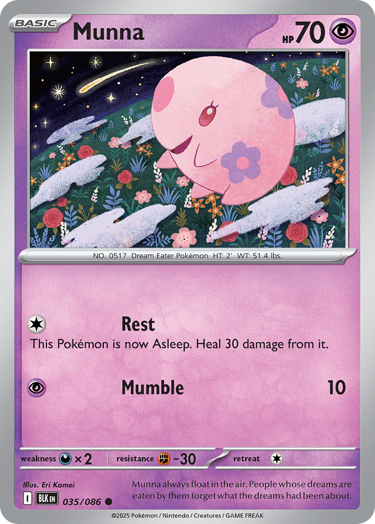 Munna zsv10pt5-35 Common from Black Bolt Set