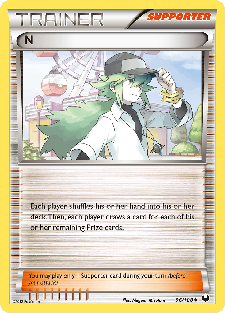 N bw5-96 Uncommon from Dark Explorers Set