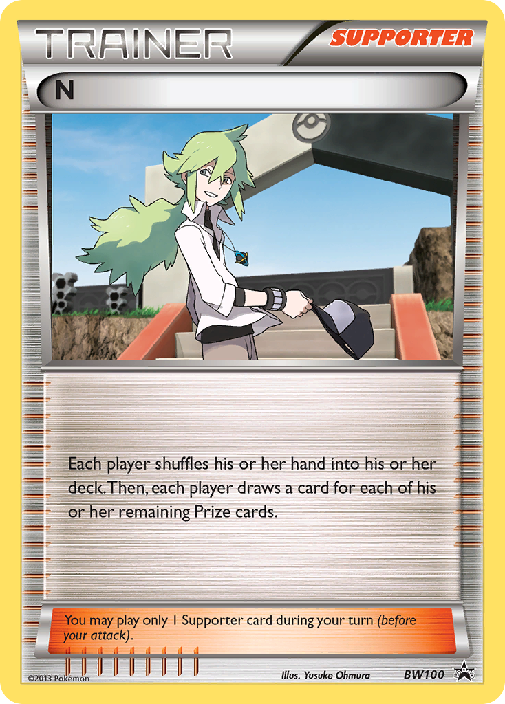 N bwp-BW100 Promo from BW Black Star Promos Set