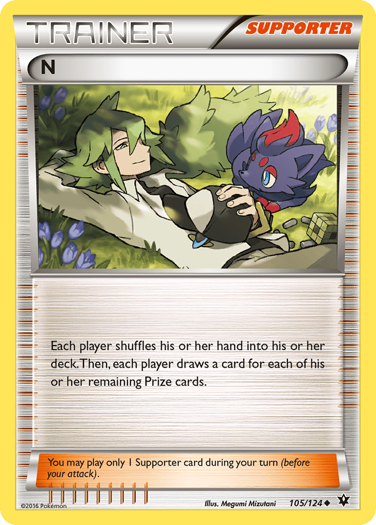 N xy10-105 Uncommon from Fates Collide Set